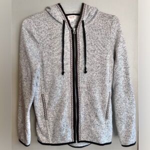 Mossimo- Speckled Zip-Up Hoodie